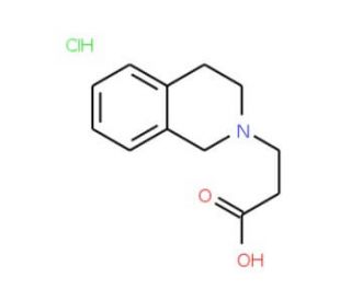 3-(1,2,3,4-Tetrahydroisoquinoline-2-yl)-propionic acid hydrochloride - chemical structure image