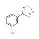 3-(1,2,3-Thiadiazol-4-yl)benzenol - chemical structure image