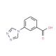 3-[1,2,4]Triazol-4-yl-benzoic acid (CAS 335255-80-6) - chemical structure image