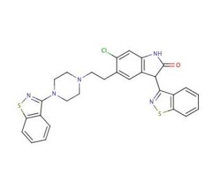 3-(1,2-Benzisothiazolyl) Ziprasidone(Ziprasidone Impurity E) - chemical structure image