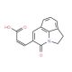 3-(1,2-Dihydro-4-oxo-pyrrolo-[3,2,1-ij]-quinolin-5-yl)-(2E)-propenoic acid (CAS 386715-45-3) - chemical structure image
