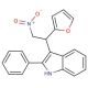 3-[1-(2-furyl)-2-nitroethyl]-2-phenyl-1H-indole - chemical structure image