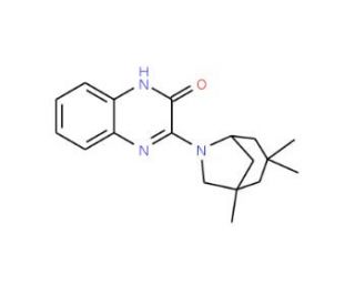 3-(1,3,3-trimethyl-6-azabicyclo[3.2.1]oct-6-yl)quinoxalin-2(1H)-one - chemical structure image
