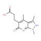 3-(1,3,4-trimethyl-6-oxo-6,7-dihydro-1H-pyrazolo[3,4-b]pyridin-5-yl)propanoic acid - chemical structure image