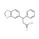 3-(1,3-Benzodioxol-5-yl)-3-phenylpropanoic acid - chemical structure image
