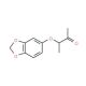 3-(1,3-Benzodioxol-5-yloxy)-2-butanone - chemical structure image