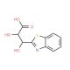 3-(1,3-benzothiazol-2-yl)-2,3-dihydroxypropanoic acid - chemical structure image