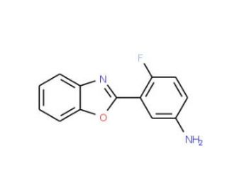 3-(1,3-Benzoxazol-2-yl)-4-fluoroaniline - chemical structure image