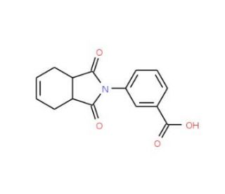3-(1,3-Dioxo-1,3,3a,4,7,7a-hexahydro-2H-isoindol-2-yl)benzoic acid - chemical structure image