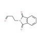 3-(1,3-Dioxo-1,3-dihydro-isoindol-2-yl)-propionaldehyde (CAS 2436-29-5) - chemical structure image