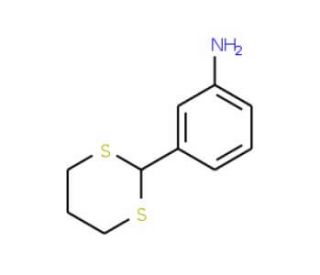 3-(1,3-dithian-2-yl)aniline - chemical structure image