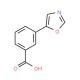 3-(1,3-Oxazol-5-yl)benzoic acid (CAS 252928-82-8) - chemical structure image