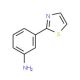 3-(1,3-thiazol-2-yl)aniline - chemical structure image
