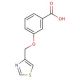 3-(1,3-thiazol-4-ylmethoxy)benzoic acid - chemical structure image