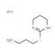 3-(1,4,5,6-Tetrahydro-pyrimidin-2-ylsulfanyl)-propylamine hydrobromide - chemical structure image