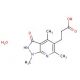 3-(1,4,6-trimethyl-3-oxo-2,3-dihydro-1H-pyrazolo[3,4-b]pyridin-5-yl)propanoic acid hydrate - chemical structure image