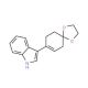 3-(1,4-Dioxaspiro[4.5]dec-7-en-8-yl)-1H-indole (CAS 143165-32-6) - chemical structure image
