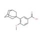 3-(1-adamantyl)-4-methoxybenzoic acid - chemical structure image