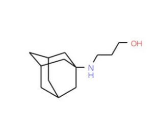3-(1-Adamantylamino)propan-1-ol - chemical structure image