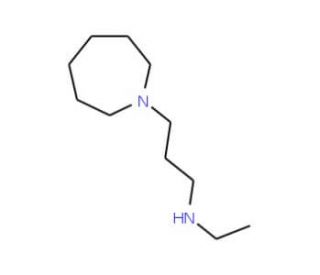 3-(1-Azepanyl)-N-ethyl-1-propanamine - chemical structure image