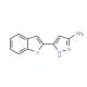 3-(1-benzofuran-2-yl)-1H-pyrazol-5-amine - chemical structure image