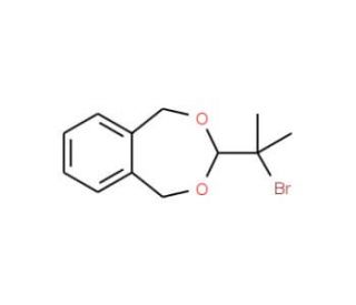 3-(1-Bromo-1-methylethyl)-1,5-dihydro-2,4-benzodioxepine - chemical structure image