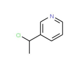 3-(1-chloroethyl)pyridine - chemical structure image