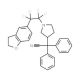 3-(1-Cyano-1,1-diphenylmethyl)-1-[2-(2,3-dihydrobenzofuran-5-yl)ethyl-d4]pyrrolidine (CAS 1216586-32-1) - chemical structure