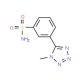 3-(1-methyl-1H-1,2,3,4-tetrazol-5-yl)benzene-1-sulfonamide (CAS 1099660-81-7) - chemical structure image