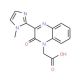 [3-(1-methyl-1H-imidazol-2-yl)-2-oxoquinoxalin-1(2H)-yl]acetic acid - chemical structure image
