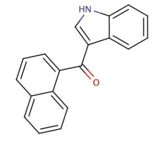 3-(1-Naphthoyl)indole (CAS 109555-87-5) - chemical structure image
