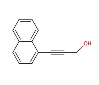 3-(1-Naphthyl)-2-propyn-1-ol (CAS 16176-22-0) - chemical structure image