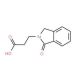 3-(1-Oxo-1,3-dihydro-2H-isoindol-2-yl)propanoicacid (CAS 83747-30-2) - chemical structure image