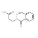 3-(1-Oxo-1H-phthalazin-2-yl)-propionic acid - chemical structure image
