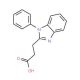 3-(1-Phenyl-1H-benzoimidazol-2-yl)-propionic acid - chemical structure image