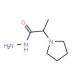 3-(1-Pyrrolidinyl)propanohydrazide - chemical structure image