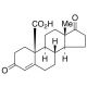 3,17-Dioxo-19-carboxy-androst-4-ene (CAS 4757-95-3) - chemical structure image