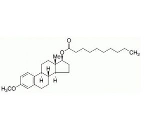 3,17&beta;-Estradiol-3-methylether-17-decanoate (CAS 1042947-85-2) - chemical structure image