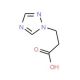 3-(1H-1,2,4-Triazol-1-yl)propionic acid (CAS 76686-84-5) - chemical structure image