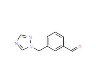 3-(1H-1,2,4-Triazol-1-ylmethyl)benzaldehyde (CAS 876316-30-2) - chemical structure image
