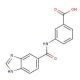3-(1H-1,3-benzodiazole-5-amido)benzoic acid - chemical structure image