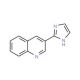 3-(1H-2-Imidazolyl)quinoline (CAS 1006589-08-7) - chemical structure image
