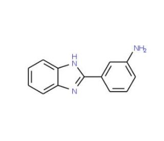 3-(1H-benzimidazol-2-yl)aniline (CAS 7596-74-9) - chemical structure image