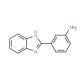 3-(1H-benzimidazol-2-yl)aniline (CAS 7596-74-9) - chemical structure image