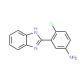 3-(1H-Benzoimidazol-2-yl)-4-chloro-phenylamine (CAS 313402-16-3) - chemical structure image