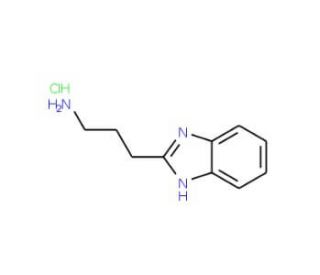 3-(1H-Benzoimidazol-2-yl)propylamine hydrochloride - chemical structure image