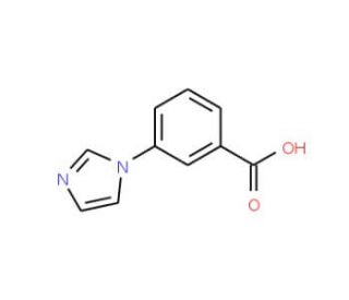 3-(1H-Imidazol-1-yl)benzoic acid (CAS 108035-47-8) - chemical structure image