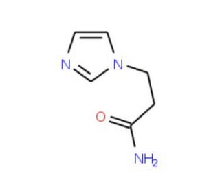 3-(1H-Imidazol-1-yl)propanamide - chemical structure image
