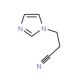 3-(1H-imidazol-1-yl)propanenitrile (CAS 23996-53-4) - chemical structure image