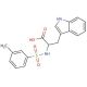3-(1H-indol-3-yl)-2-{[(3-methylphenyl)sulfonyl]amino}propanoic acid - chemical structure image